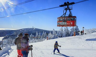 Happy Winter - Skifahren am Fichtelberg