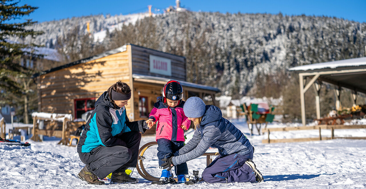 Bambini Ski Kindergarten im Elldus Resort