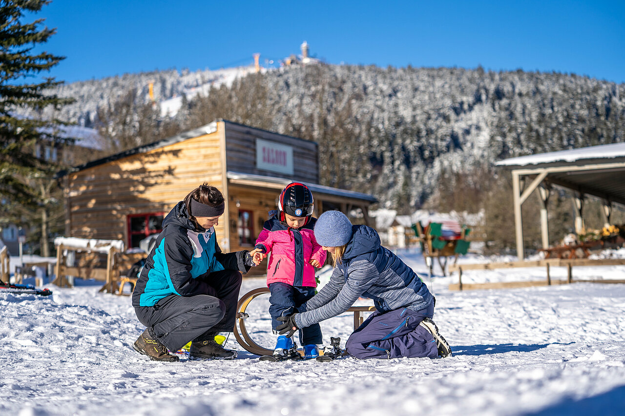 Resorteigener Skikindergarten