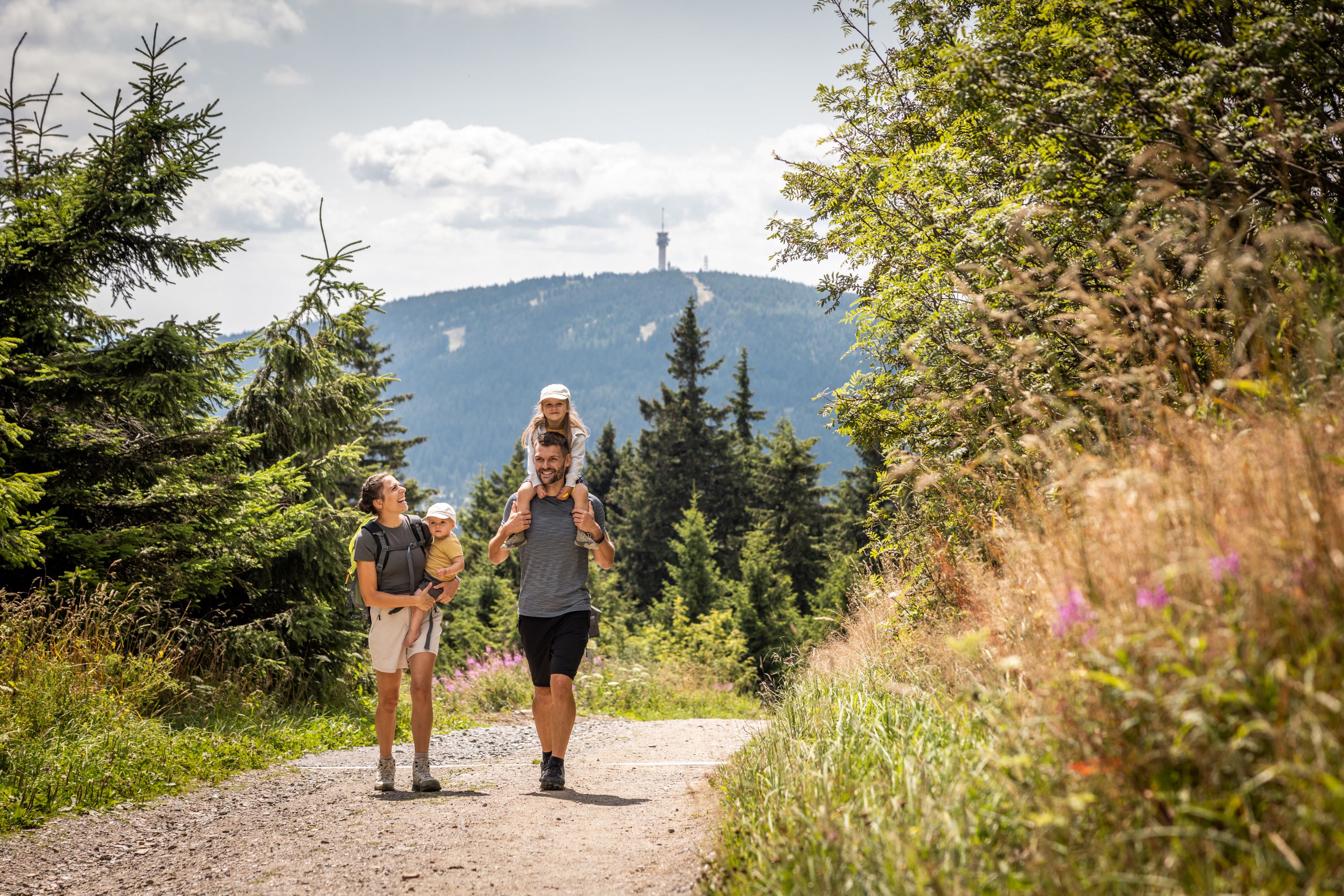 Wandern am Fichtelberg und in Neudorf